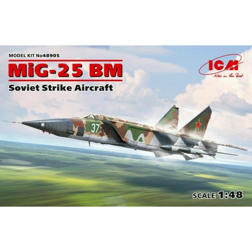 1/48 ICM 1:48 MiG-25 BM, Soviet Strike Aircraft 48905